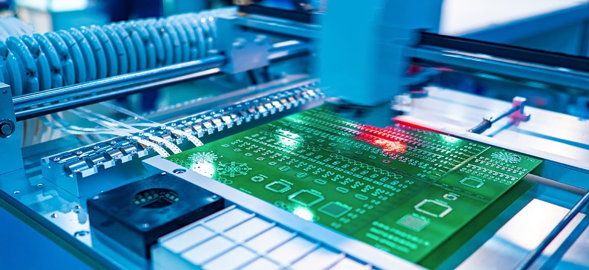 生产 - 自动化 - 机器人修复 - 印刷电路板 -  PCB-Electronics-eBook